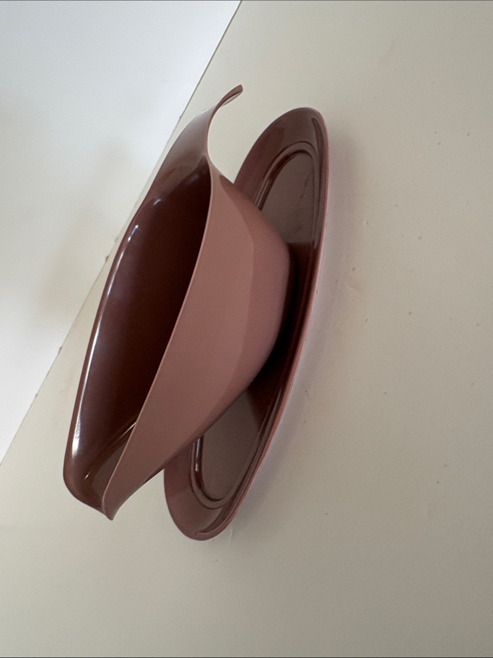 MELMAC DINNERWARE STETSON CORP GRAVY BOAT W/ MATCHING TRAY and Oval Bowl MCM - Picture 7 of 8